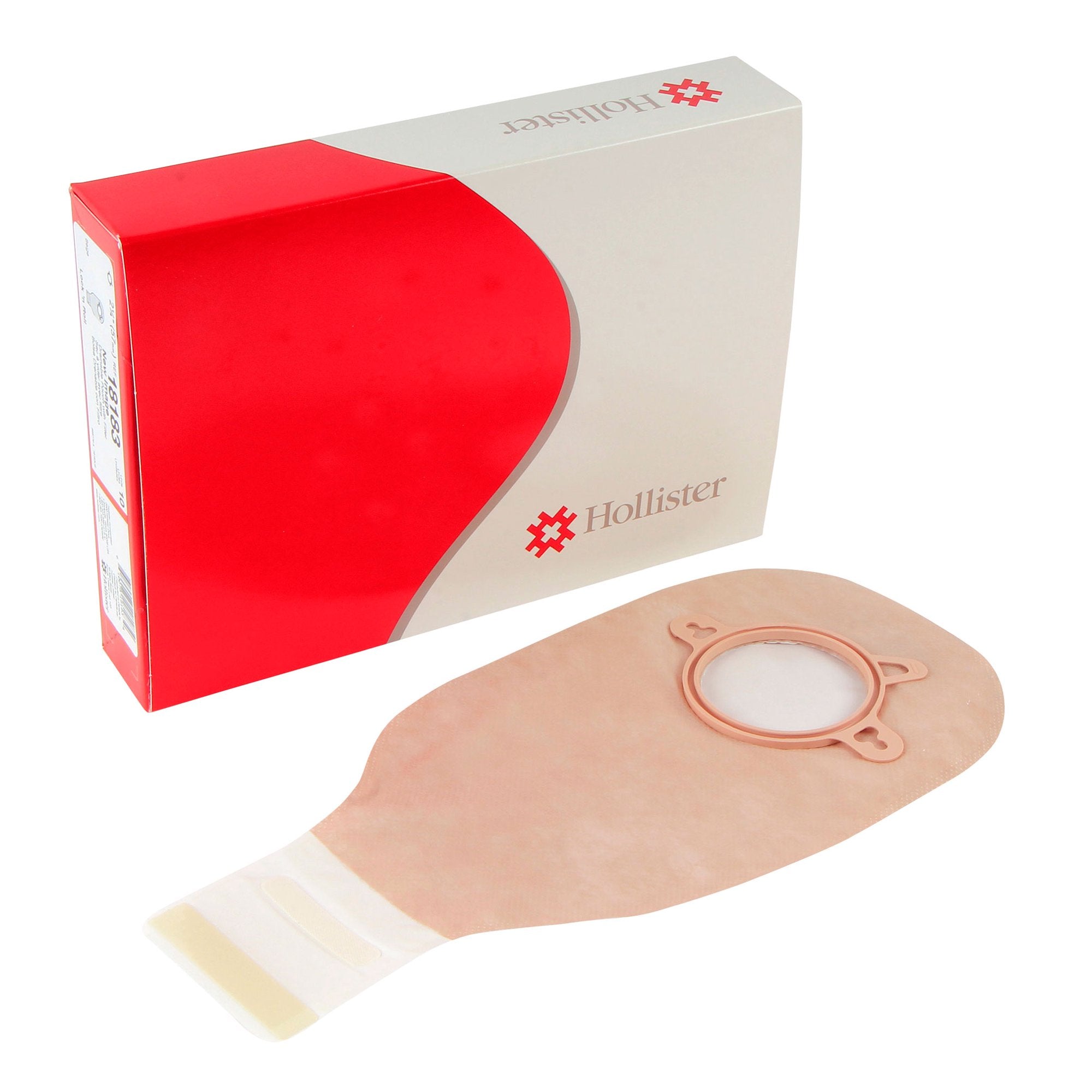 Hollister 18183 2PC Drain Ostomy Pouch 2 1 4