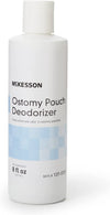 McKesson 8 oz Ostomy Appliance Deodorant Lubricating Squeeze Bottle, Unscented
