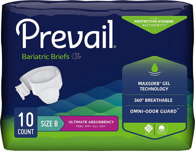 Prevail Bariatric Size Briefs - Ultimate Absorbency