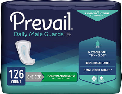 Prevail Male Guards - Maximum Absorbency