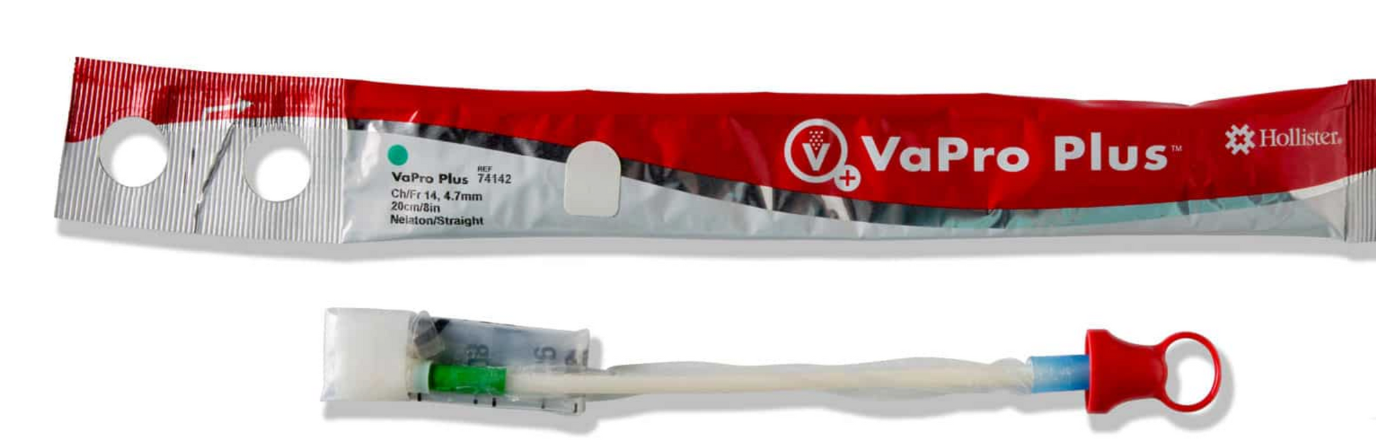 Hollister VaPro Touch Free Hydrophilic Straight Tip Intermittent Catheter Female