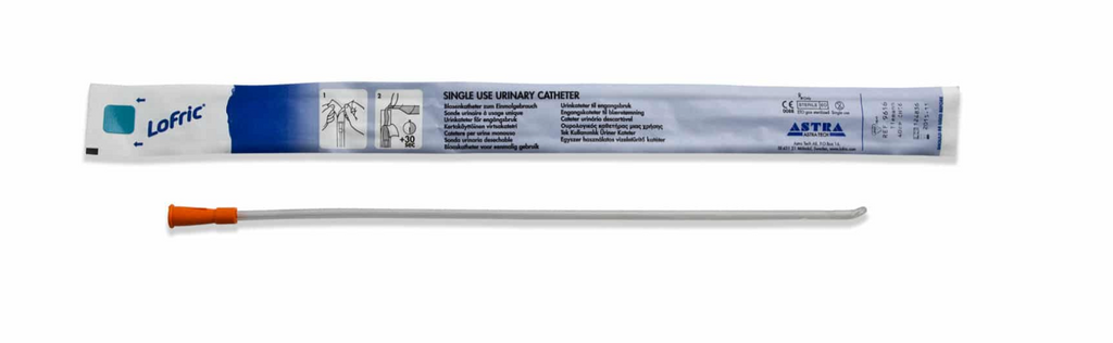 Wellspect LoFric Coude Tip Intermittent Catheter - Male – At Home Wellspect LoFric Coude Tip Intermittent Catheter - Male – At Home