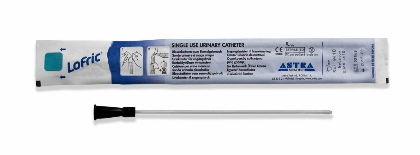 Wellspect LoFric Straight Tip Hydrophilic Intermittent Catheter - Female