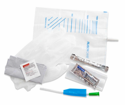 Rusch FloCath Quick™ Hydrophilic Straight Tip Intermittent Catheter Kit - Female