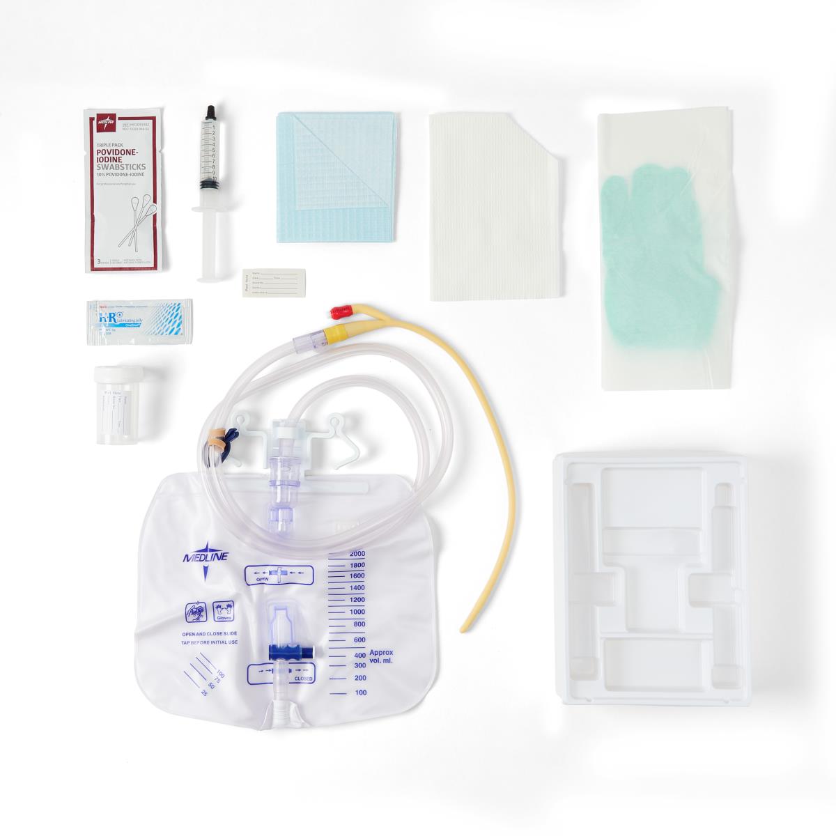 MedLine Urinary Drainage Bags with Anti-Reflux Tower or Valve