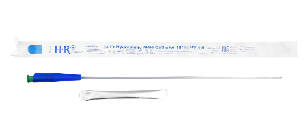 HR TruCath Hydrophilic Straight Tip Intermittent Catheter - Male