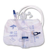 Medline Urinary 2000 ml Drain Bag with Anti-Reflux Tower with Slide-Tap